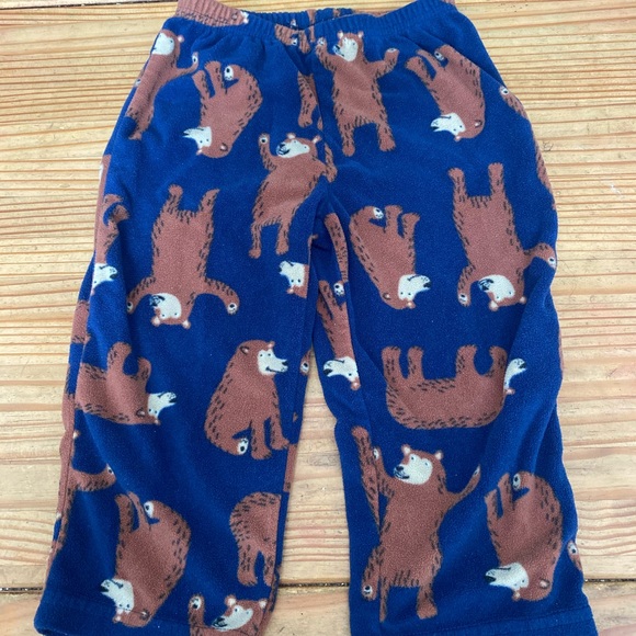 Carters baby boy fleece pj pants - Picture 1 of 2